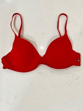 Tommy Hilfiger Bright Red Bra